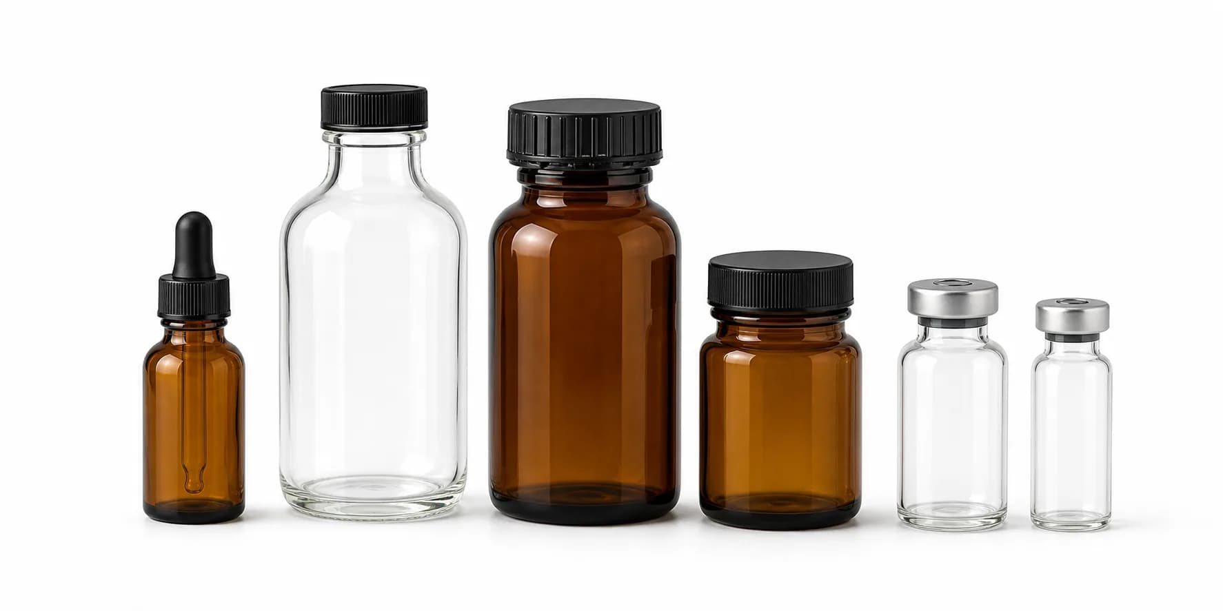 Healthcare & Pharmaceutical glass packaging scene