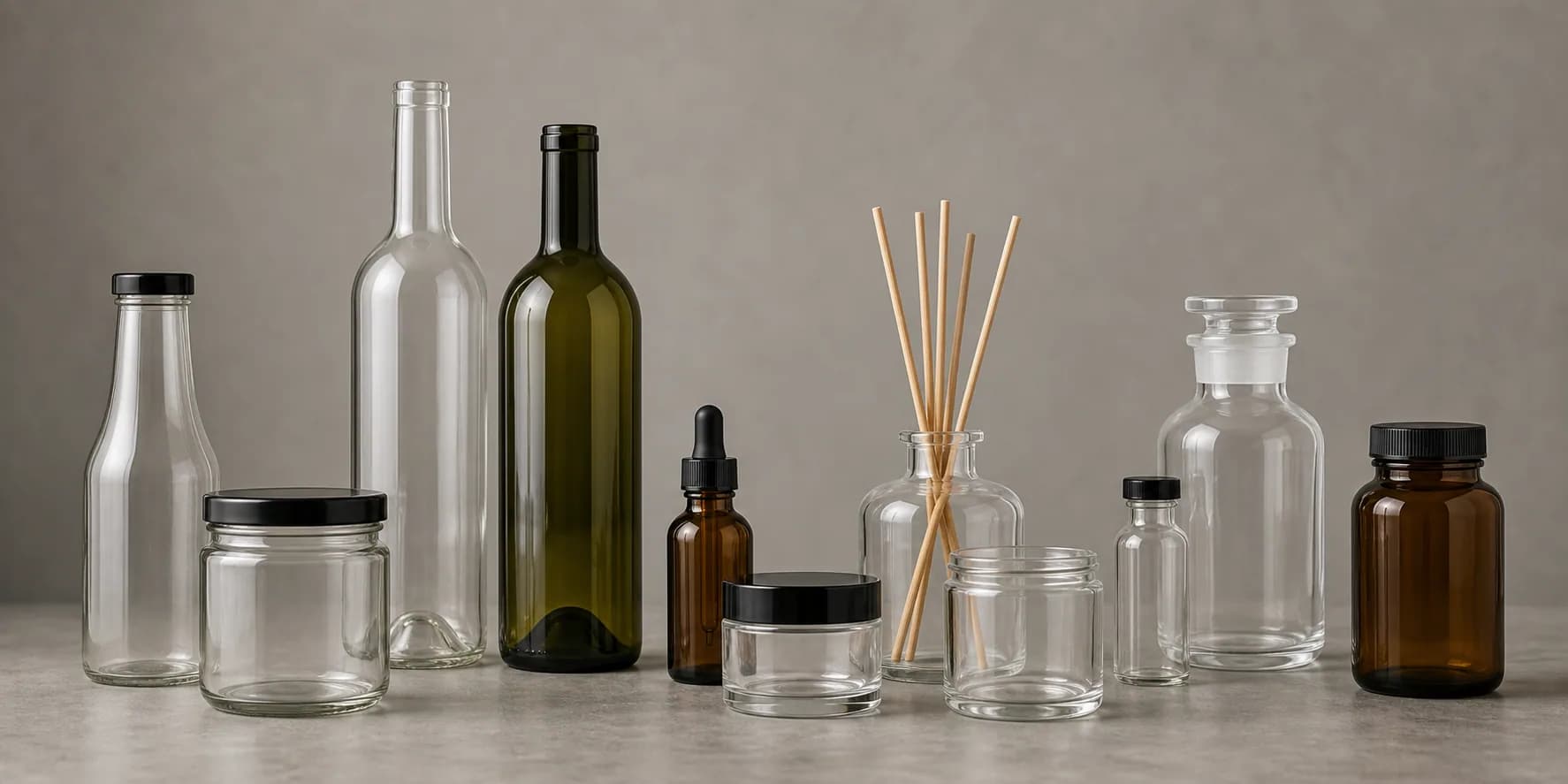 Glass packaging applications for food beverage beauty home fragrance laboratory and pharmaceutical markets