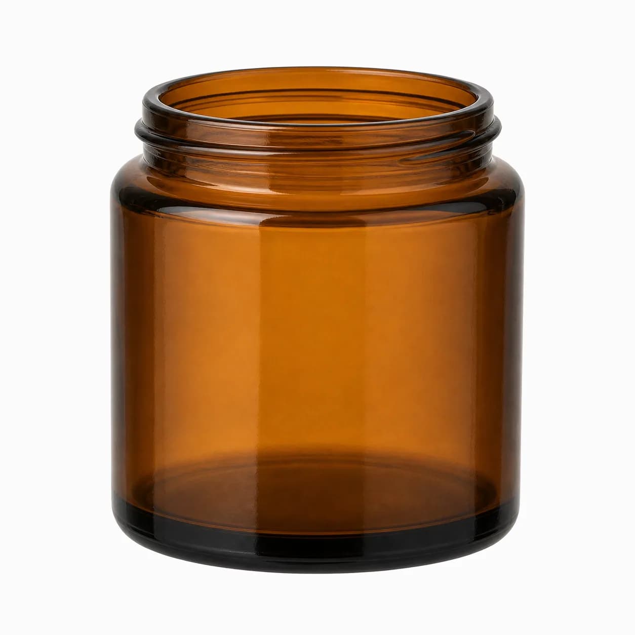 Apothecary Amber Candle Jars