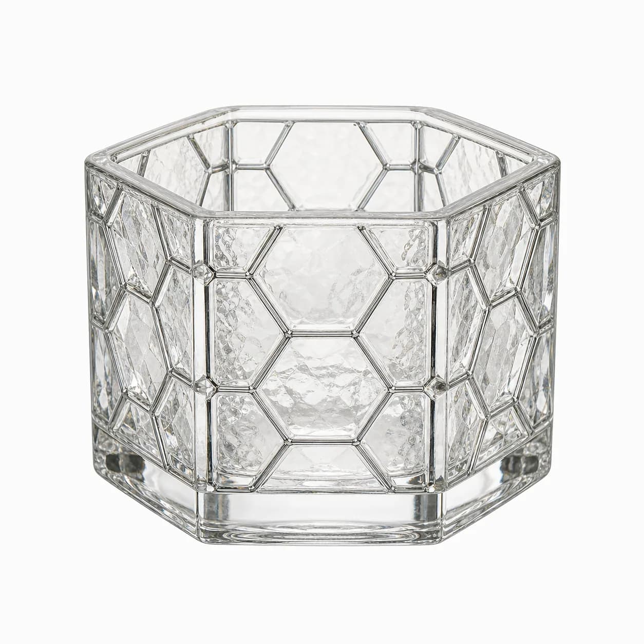 Hexagonal Mosaic Tealight Holders