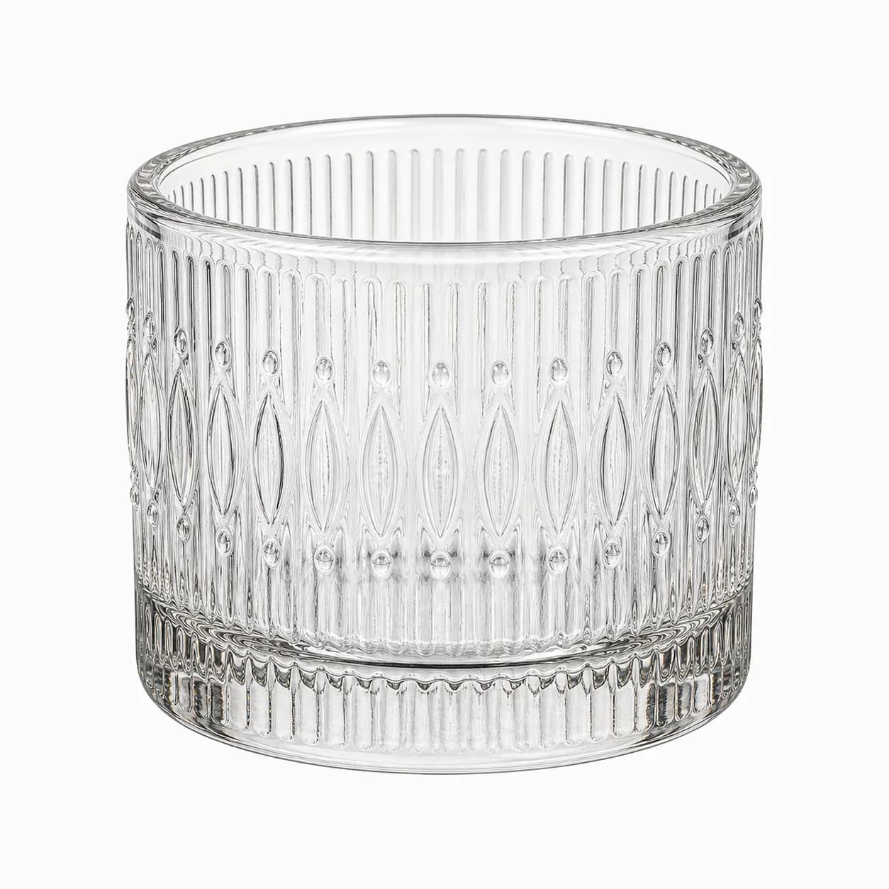 Ribbed & Embossed Candle Cups