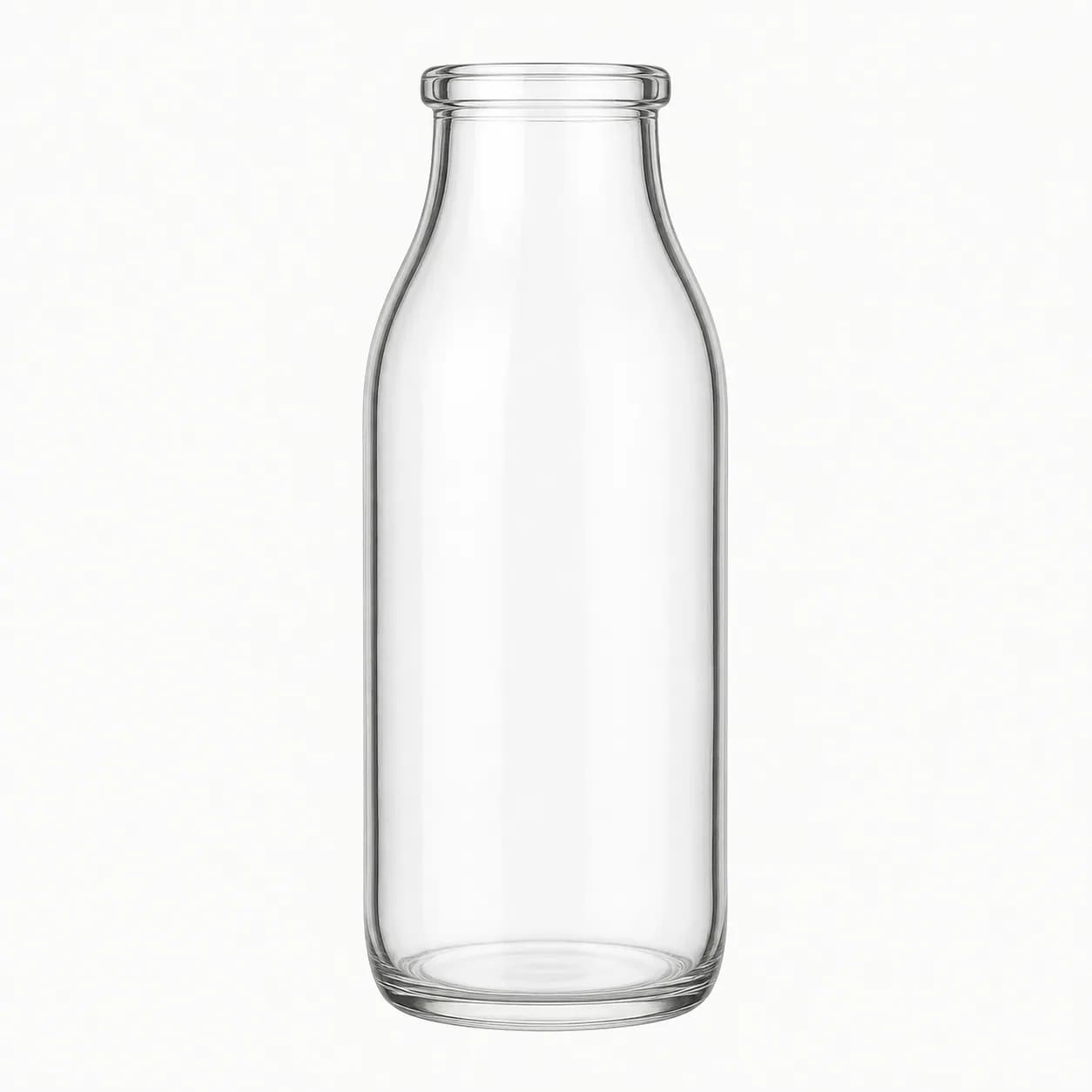 Retro Milk Bottle Style