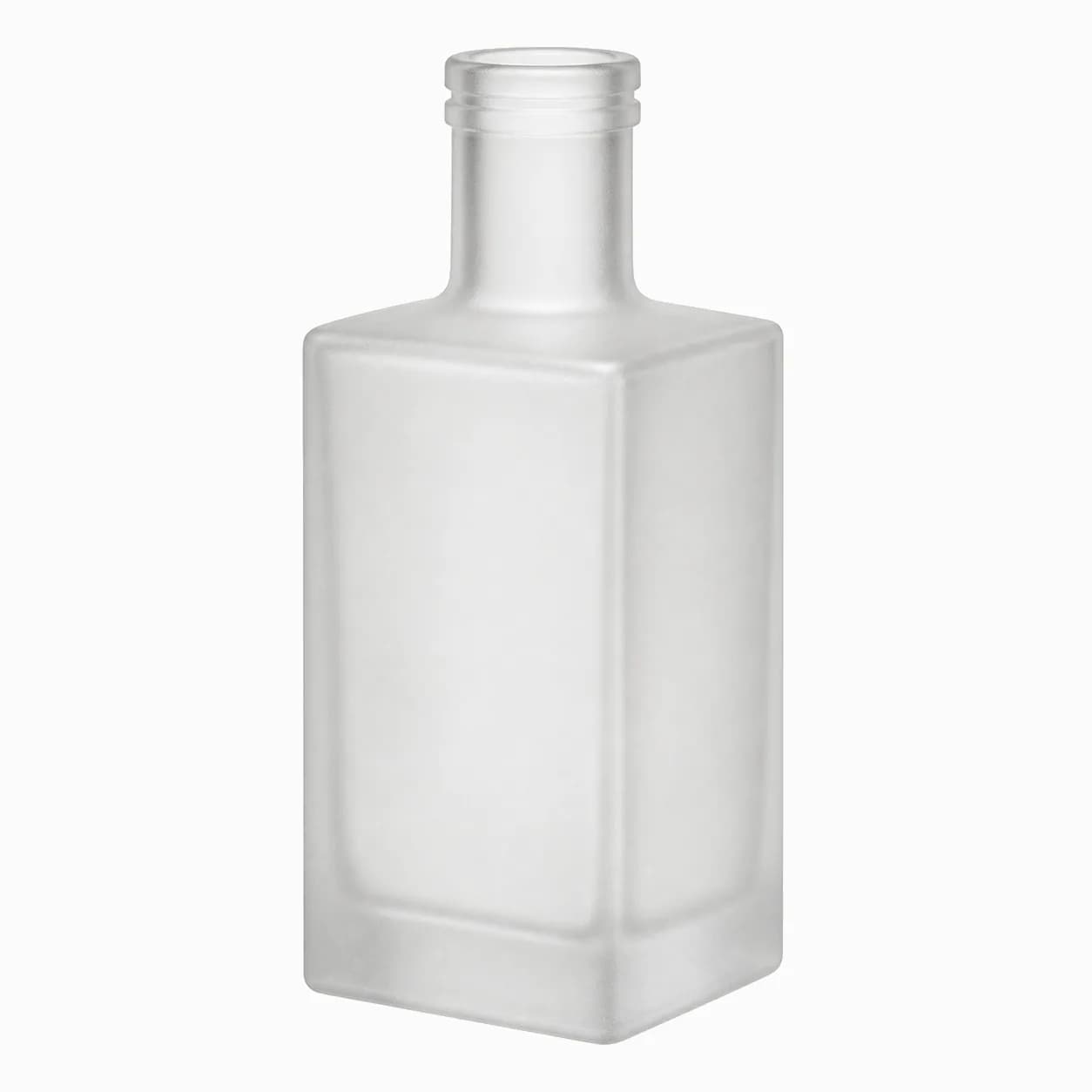 Square Frosted Sake Bottles