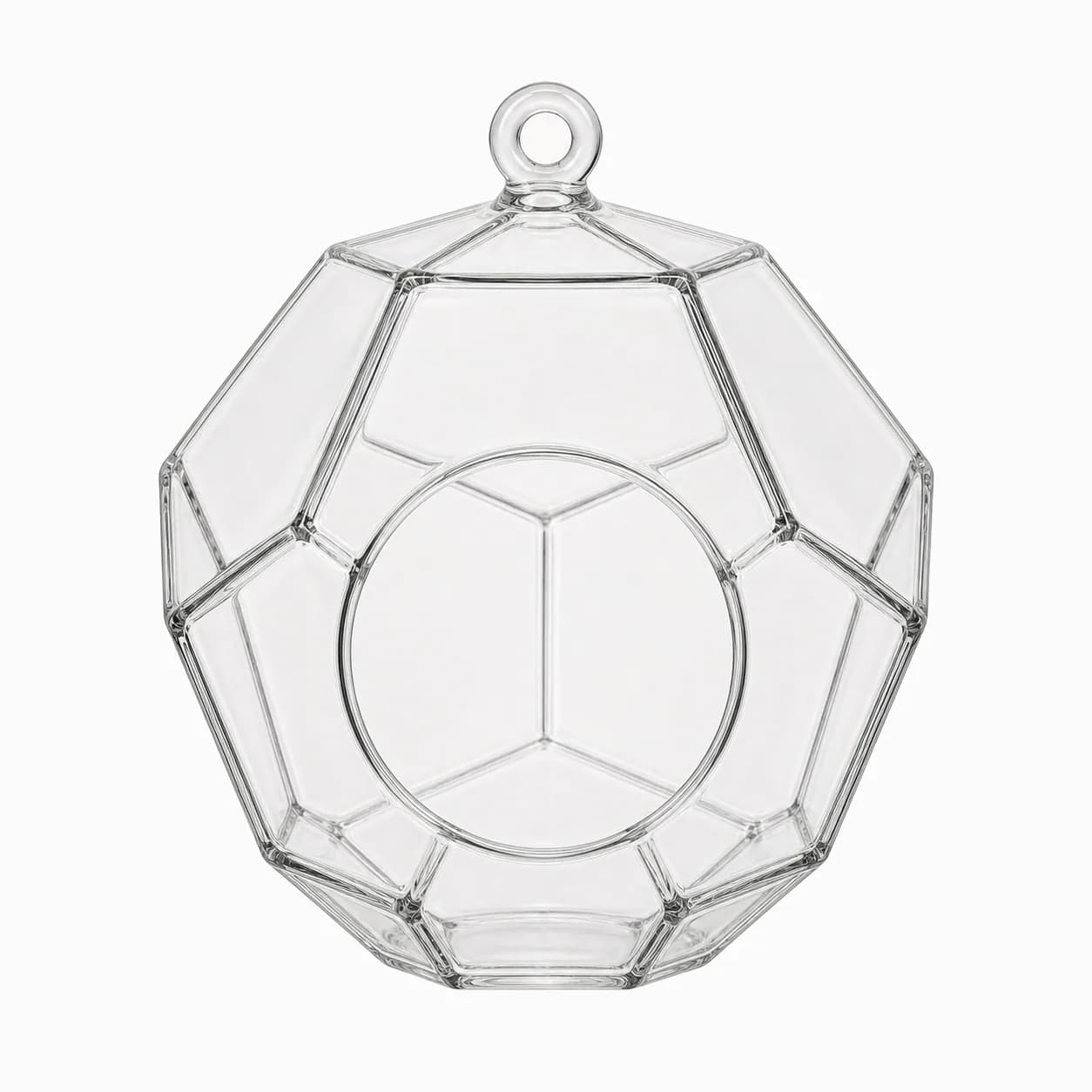 Hanging Geometric Glass Terrarium Globes
