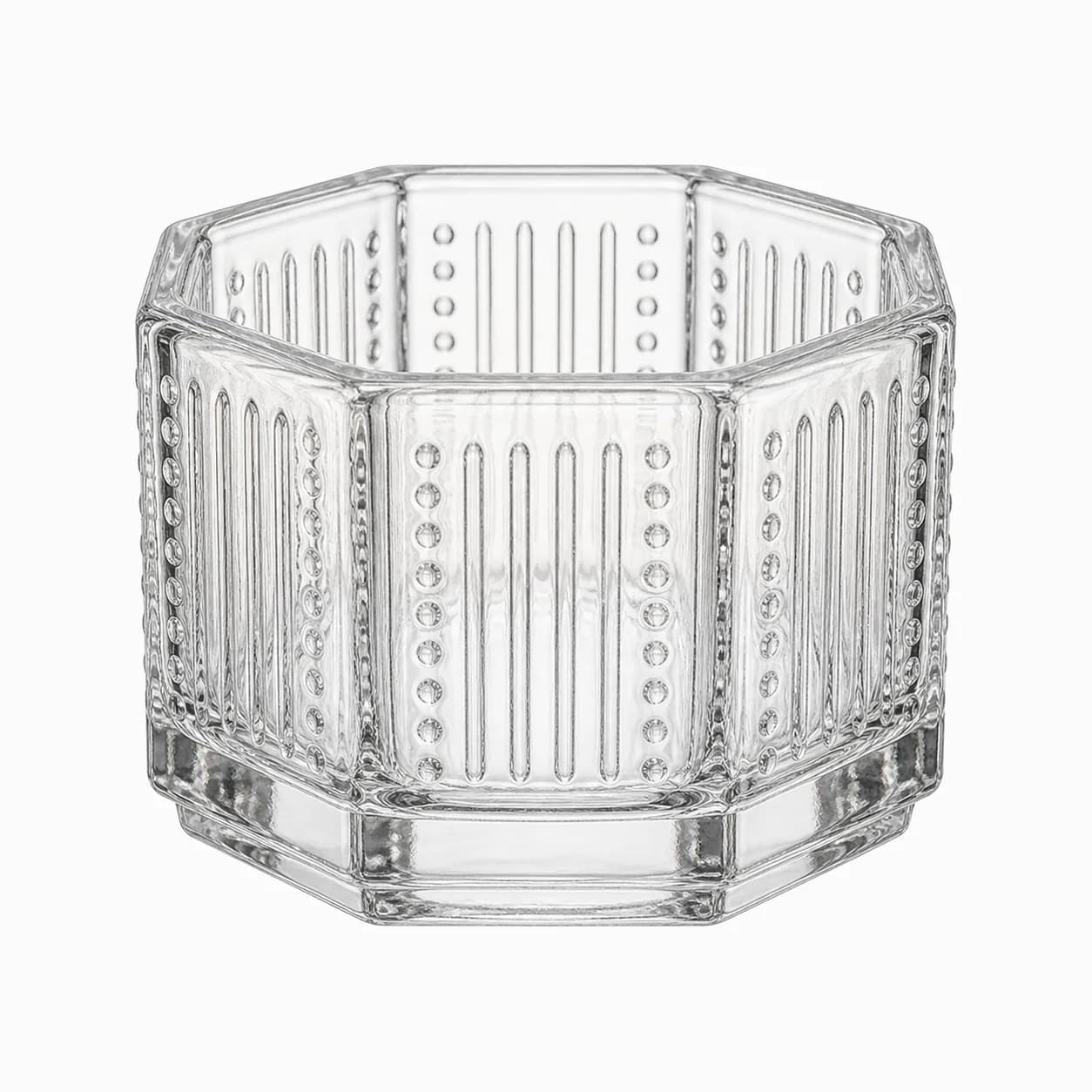 Octagonal Embossed Tealight Cups