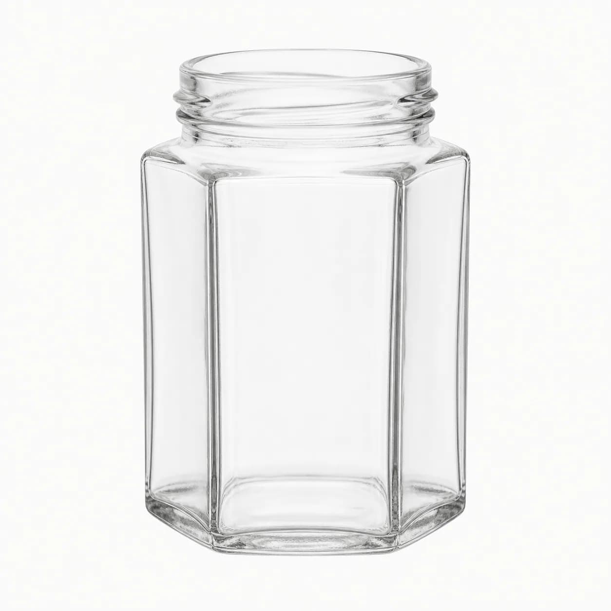 Hexagonal Jam Jars
