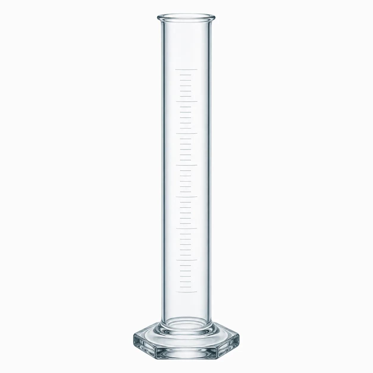 Graduated Cylinders with Hexagonal Base