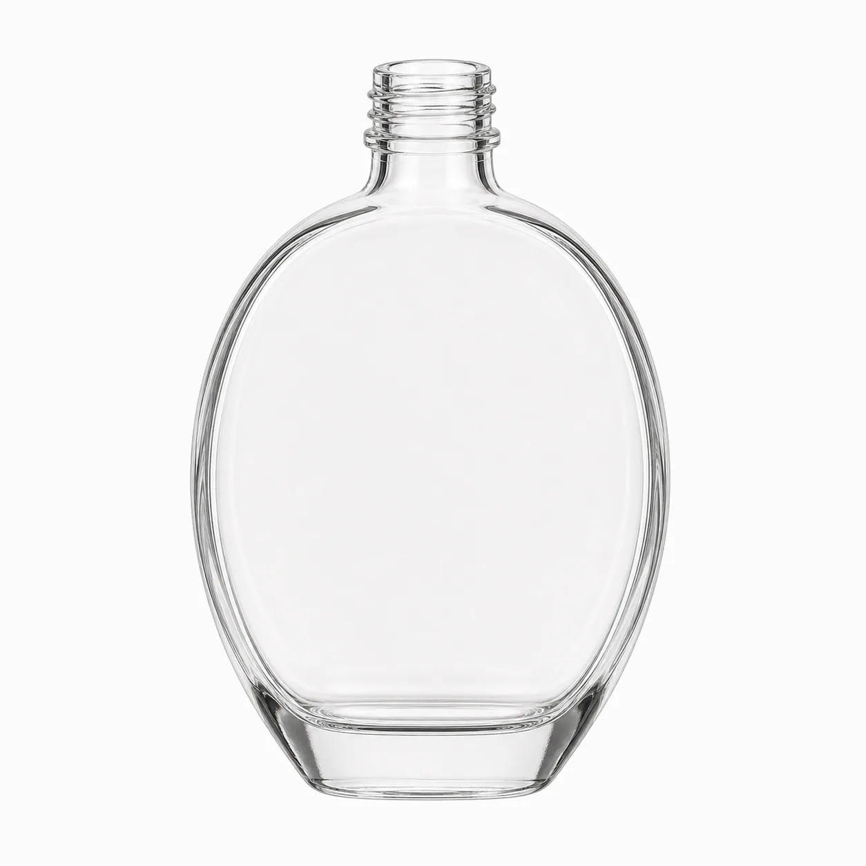 Flat Oval Perfume Atomizers