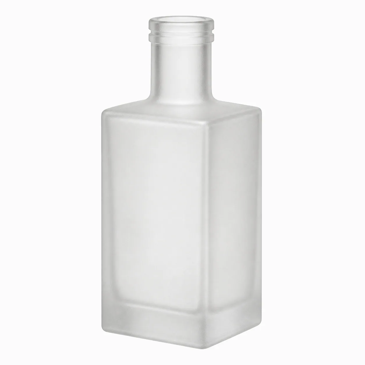 Square Frosted Sake Bottles