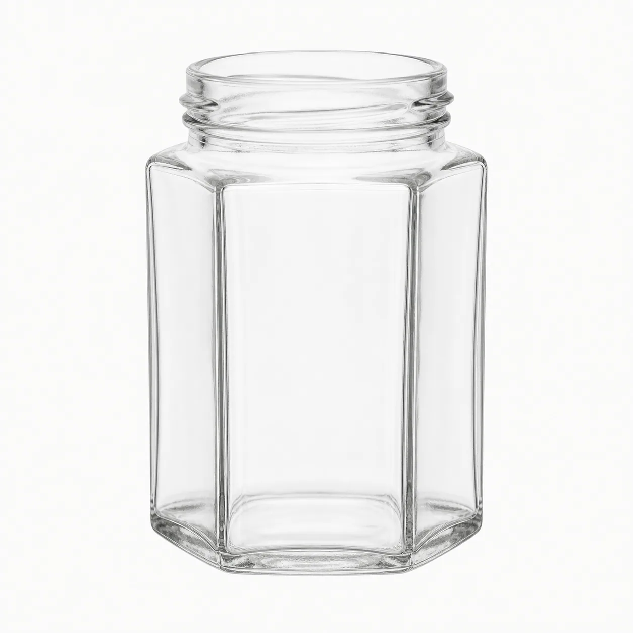 Hexagonal Jam Jars