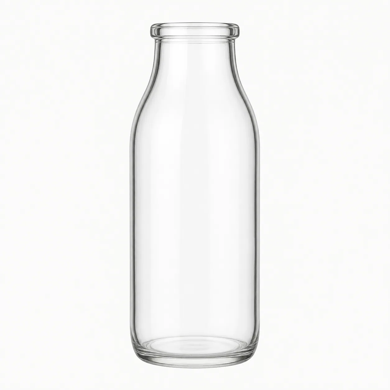 Retro Milk Bottle Style