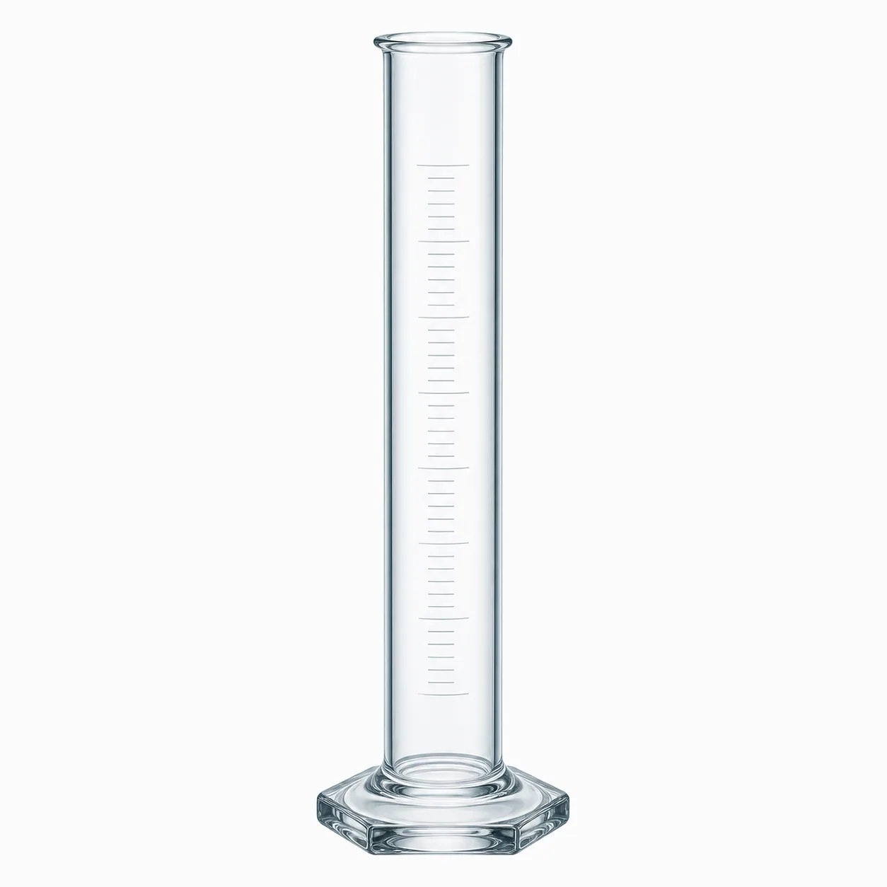 Graduated Cylinders with Hexagonal Base